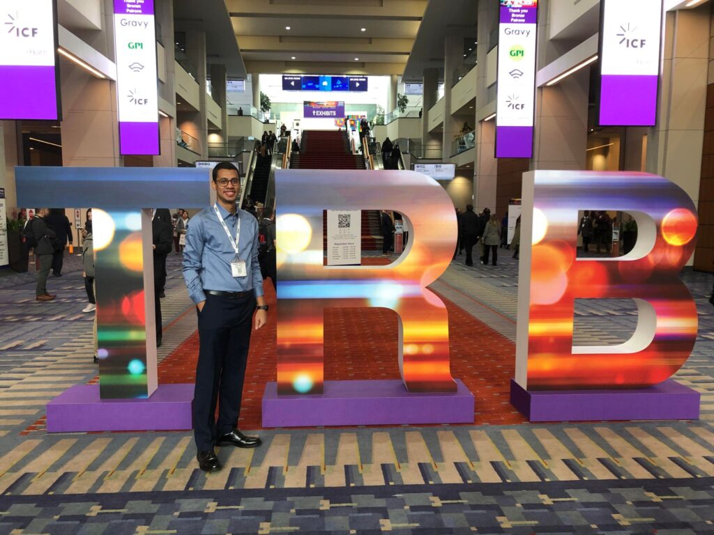 Kareem Othman at TRB 2023