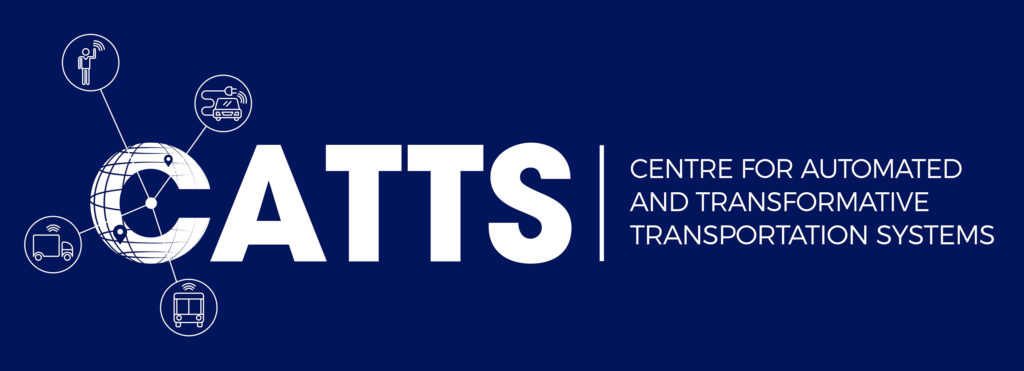 logo and wordmark of CATTS The Centre for Automated and Transformative Transportation Systems