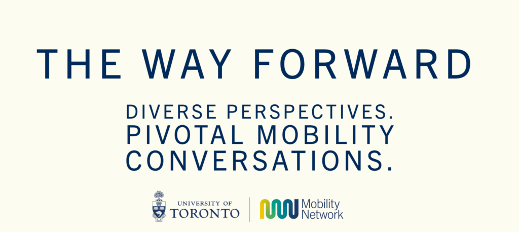 event graphic with series title, tag line Diverse Perspectives. Pivotal Mobility Conversations, logo and wordmark