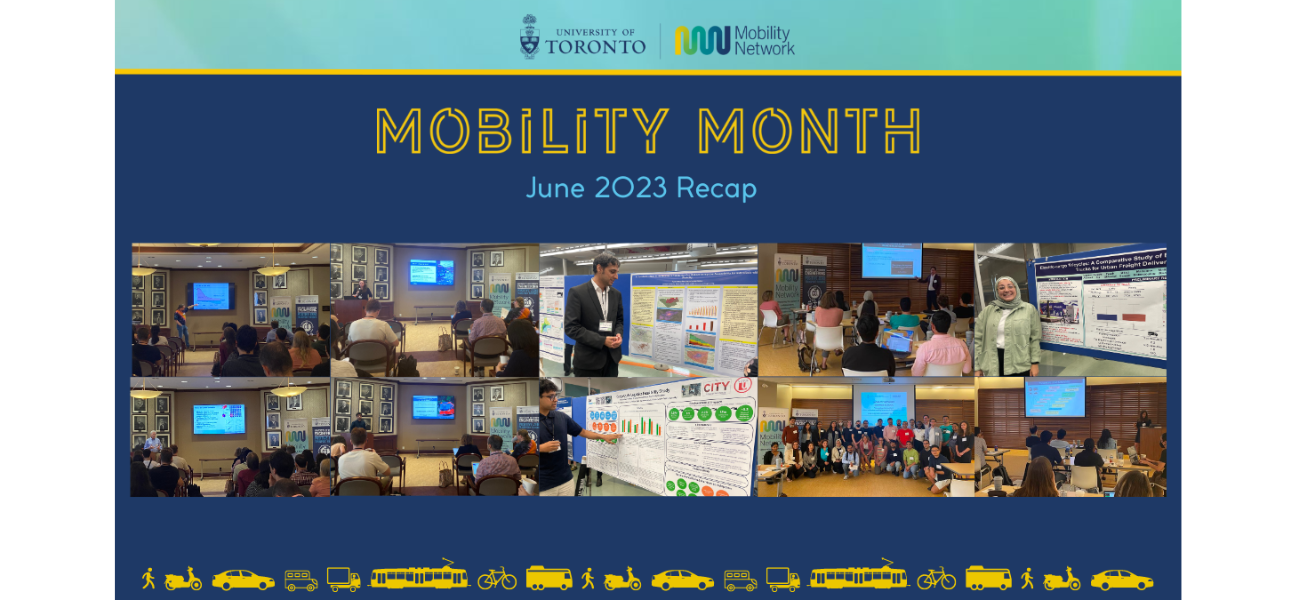 mobility month collage of all the event pictures taken.